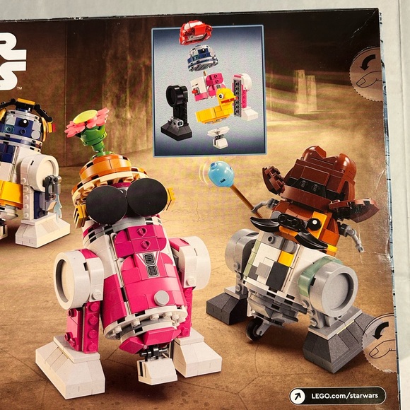 LEGO Star Wars Creative Play Droid Builder 75392 w/ Princess Leia Mini Figure - Picture 11 of 12